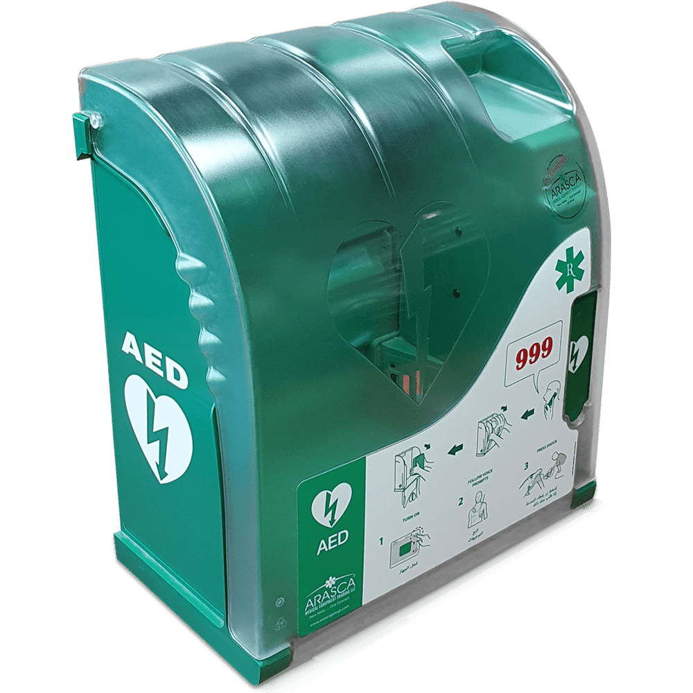 AIVIA 100 Cabinet with alarm (Fits all ZOLL / Powerheart AEDs)