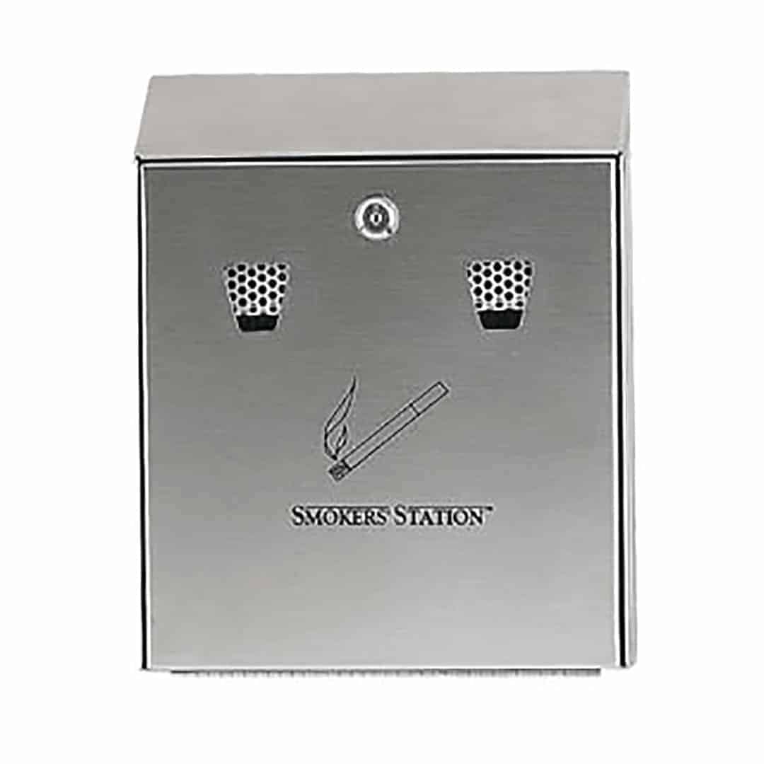 CIG-WMT (Stainless Steel) Wall Mounted Cigarette Bin