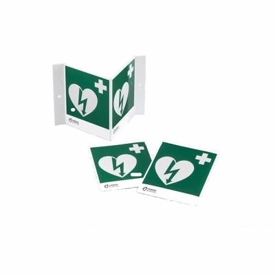 AED Wall Sign : Identifying location of AED