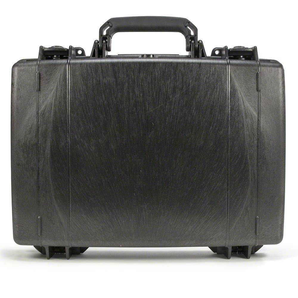 Hard-sided, waterproof carrying case for AED