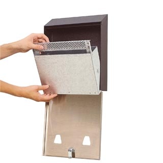 CIG-WMT (Stainless Steel) Wall Mounted Cigarette Bin