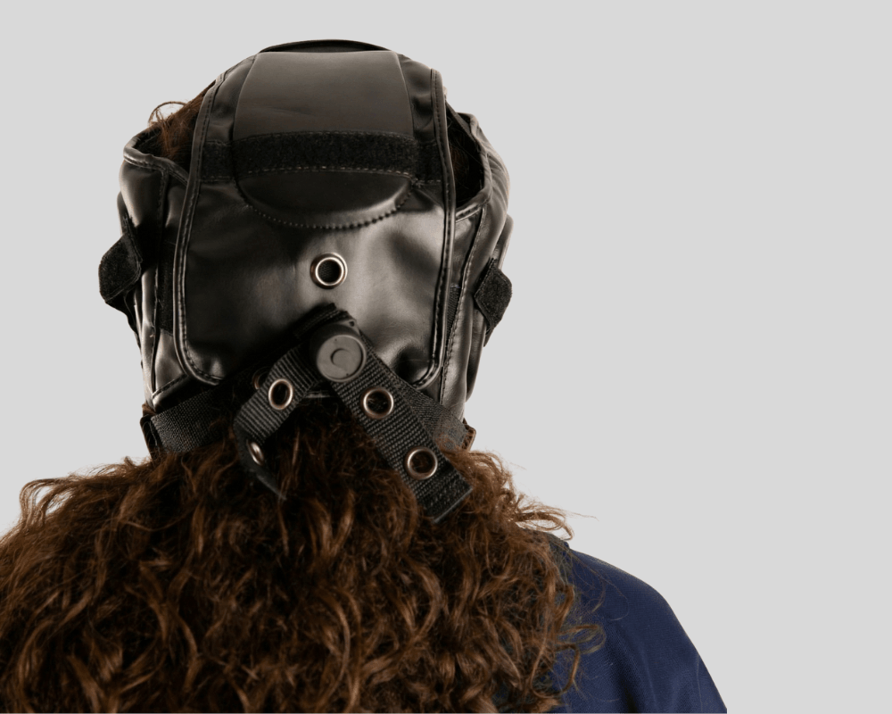 Head banging helmet