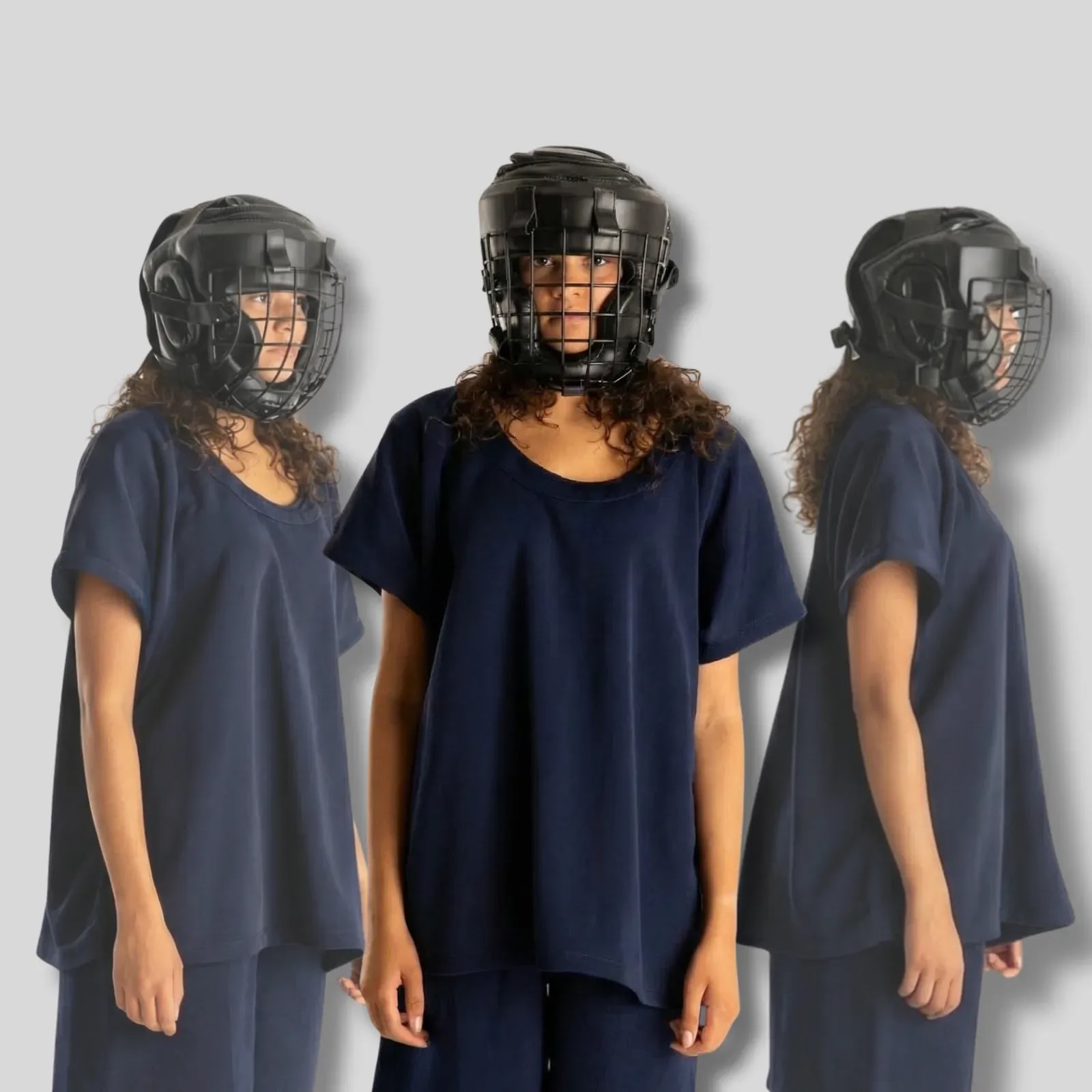 Head banging helmet