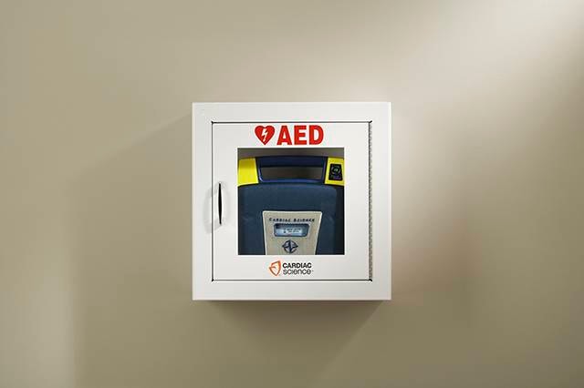 Surface Mount Wall Cabinet (Fits all ZOLL / Powerheart AEDs)