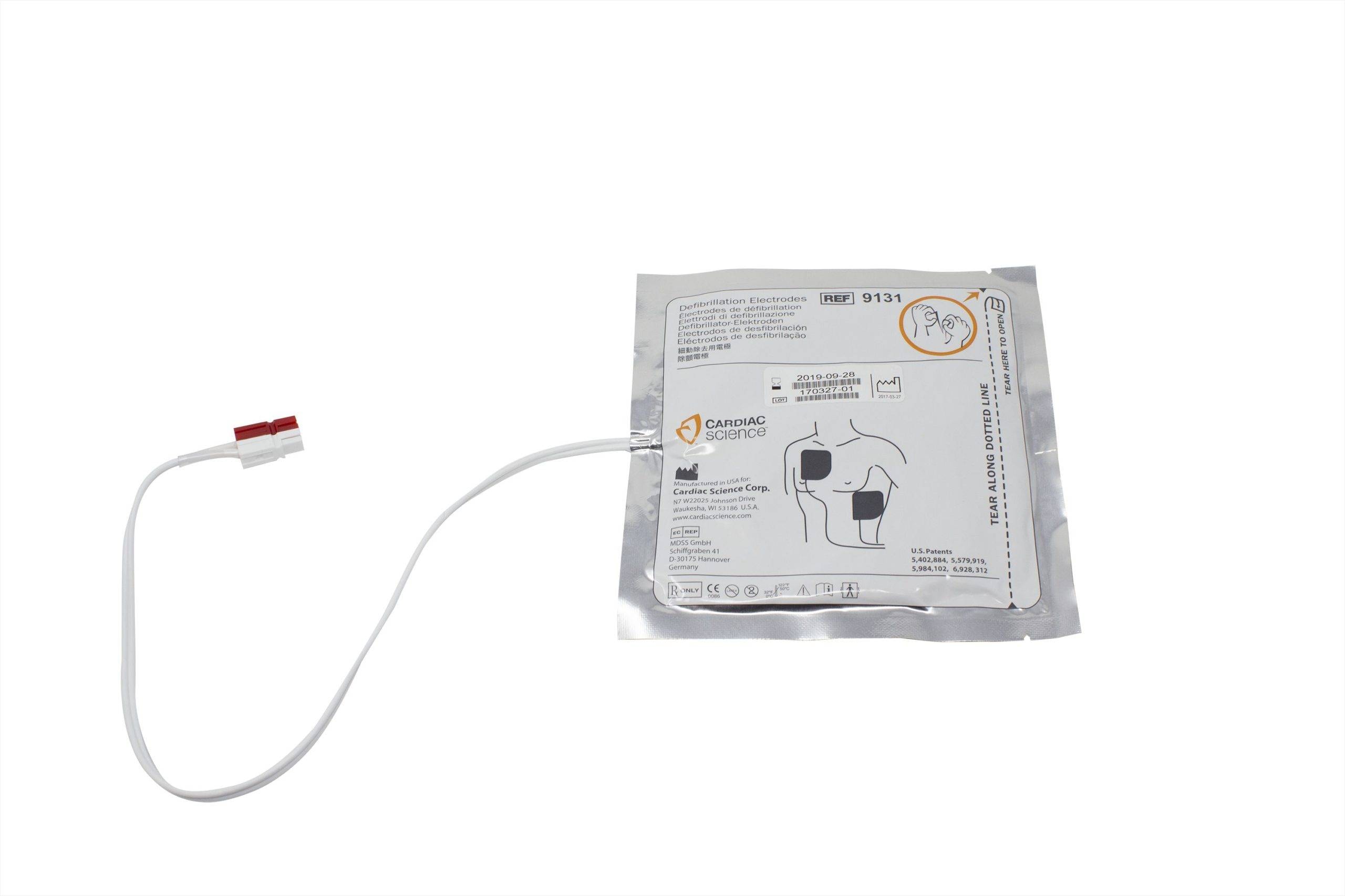 Powerheart G3 AED Adult Defibrillation Pads