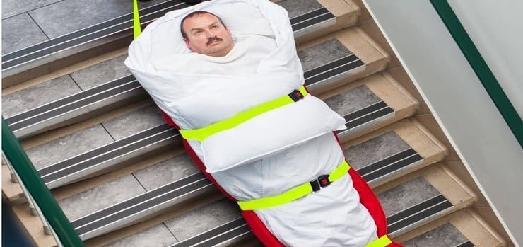 Patient Evacuation Ski Pad