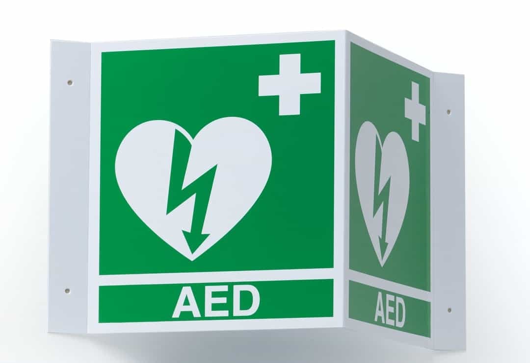 ILCOR 3D Wall Sign (AED)