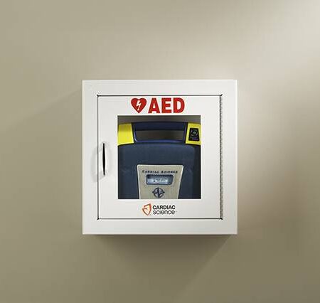 Surface Mount Wall Cabinet (Fits all ZOLL / Powerheart AEDs)