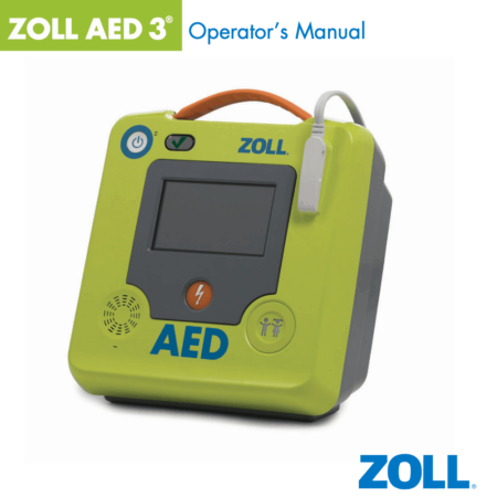 Zoll AED 3 Operators Manual