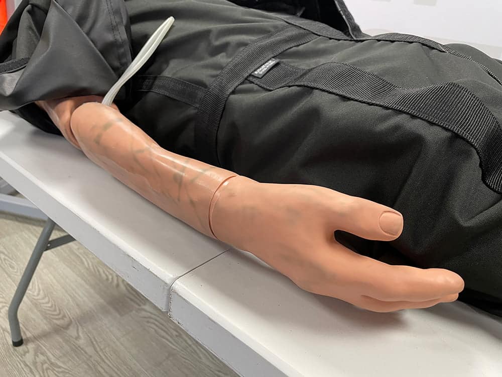 RLNAWM_Full_Bodied_Airway_Management_Manikin_IV_Arm
